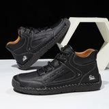 Men's breathable lace-up high-top sneakers – photo 8