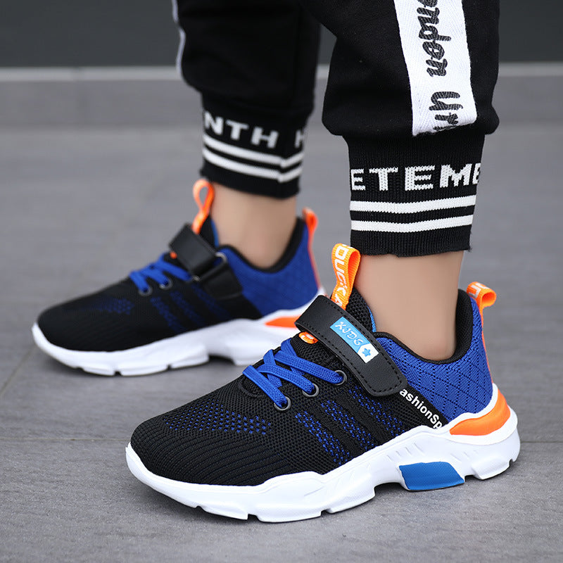 Boys' soft-sole leather sports shoes – photo 7
