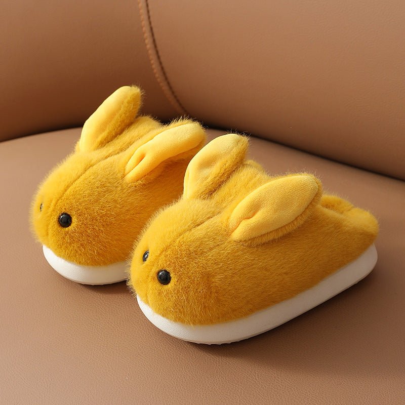 Kids' cute cartoon cotton slippers – photo 4