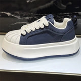 Men's shell-toe leather low-top sneakers – photo 4