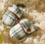 Kids' warm indoor fur slippers – photo 3
