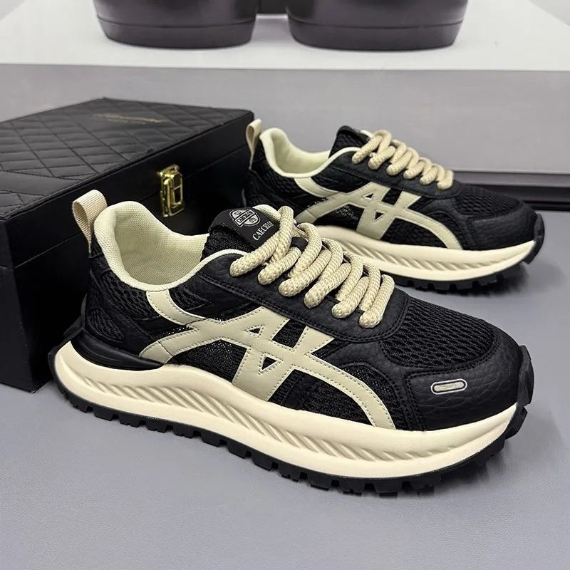 Men's mesh-upper casual sneakers – photo 5
