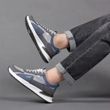 Men's colour-block mesh running sneakers – photo 6