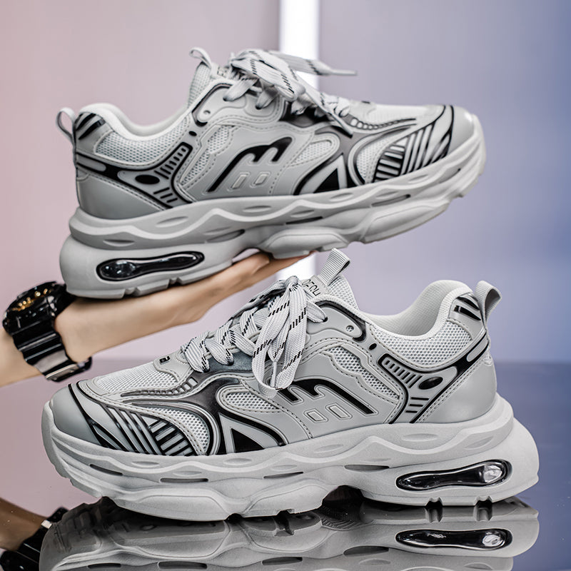 Men's mesh platform dad sneakers – photo 4