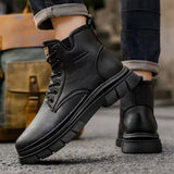 Men's British-style high-top Martin boots – photo 3