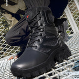 Men's plus-size off-road tactical hiking boots – photo 1