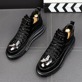 Men's high-top casual ankle boots – photo 5