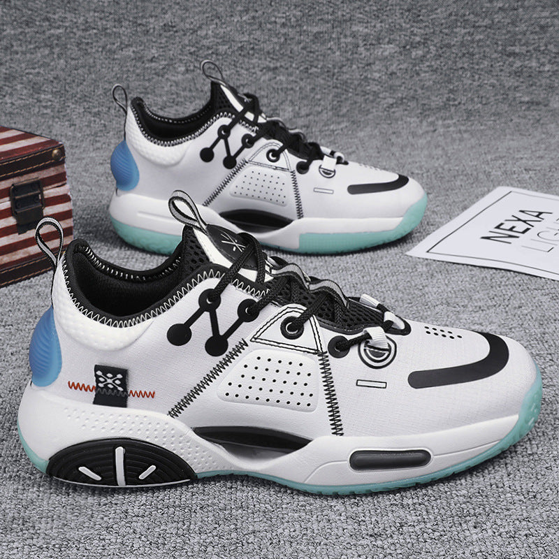Cotton candy pastel high-top basketball sneakers – photo 6