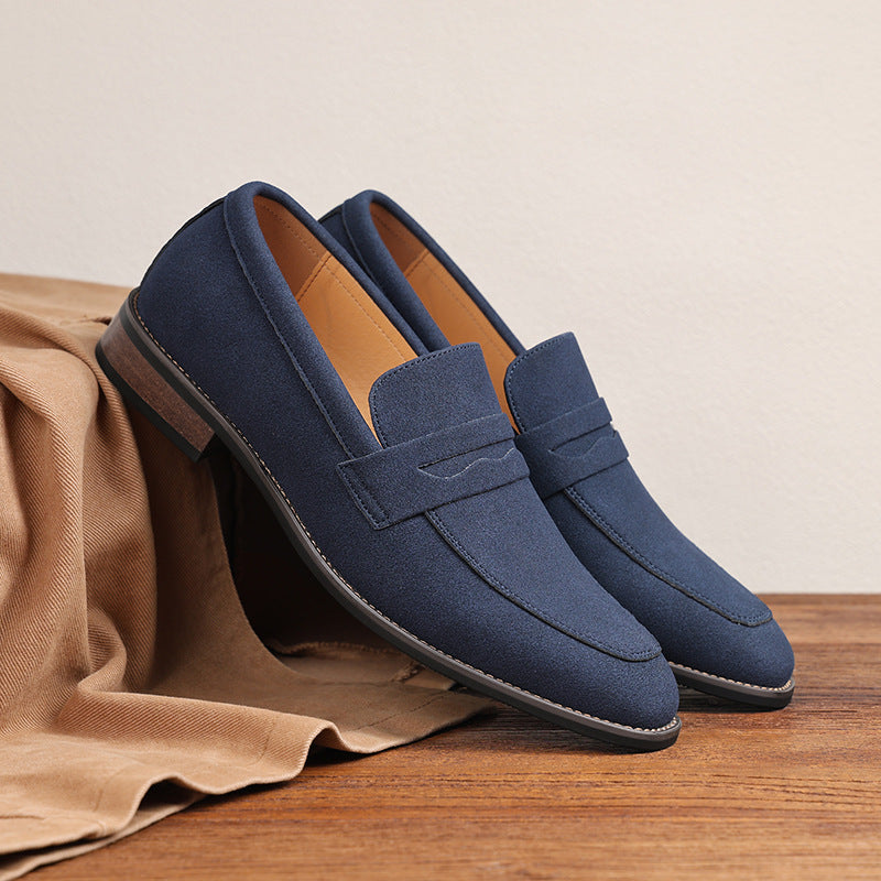 Men's casual leather shoes – photo 1