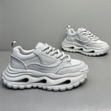 Men's hollow-out platform dad sneakers – photo 2