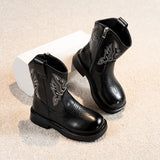 Girls' embroidered Martin boots – photo 5