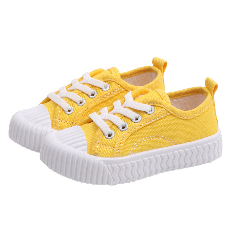Kids' candy-colour canvas shoes – photo 6