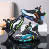 Kids' waterproof rotating-buckle basketball shoes – photo 1