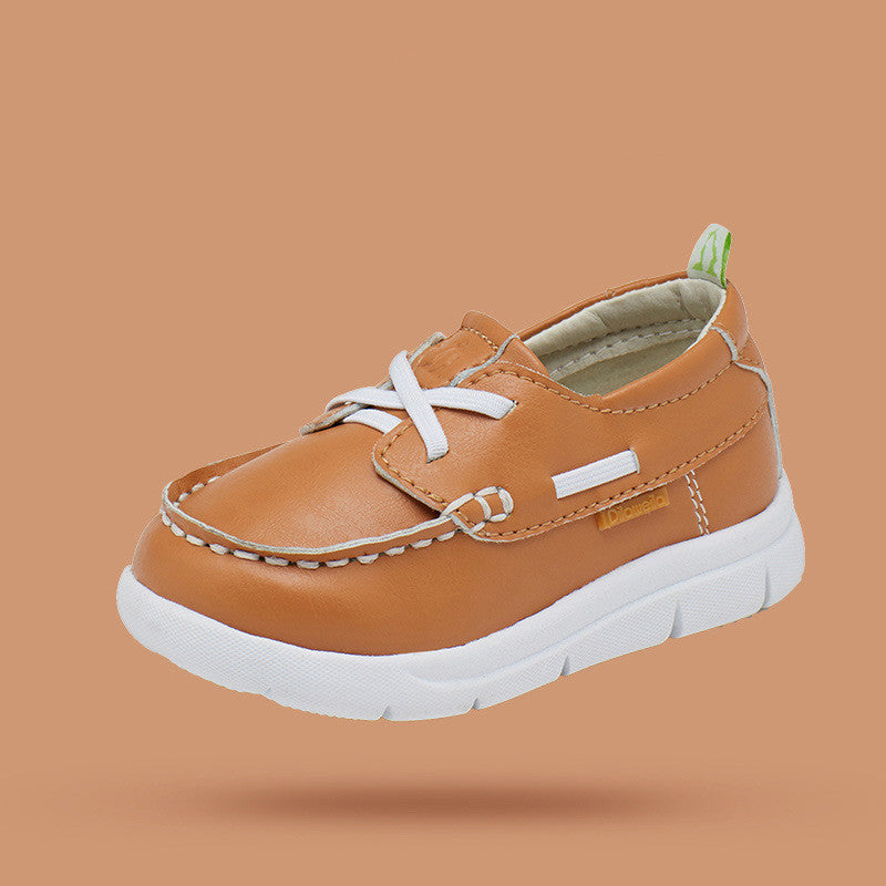 Toddler leather slip-on shoes – photo 4