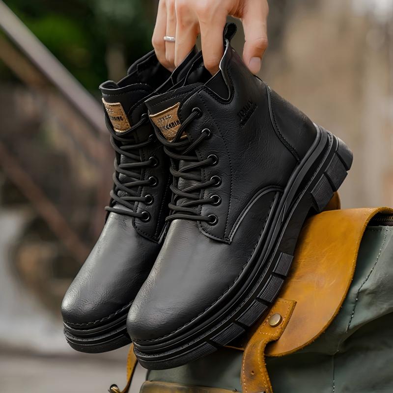 Men's British-style high-top Martin boots – photo 1