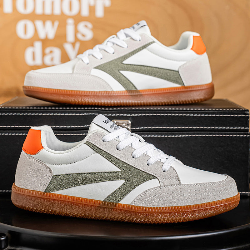 Men's retro wide-toe crepe-sole trainers – photo 4