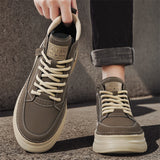 Men's vintage chunky-sole work boots – photo 2