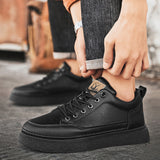 Men's waterproof leather high-top sneakers – photo 4