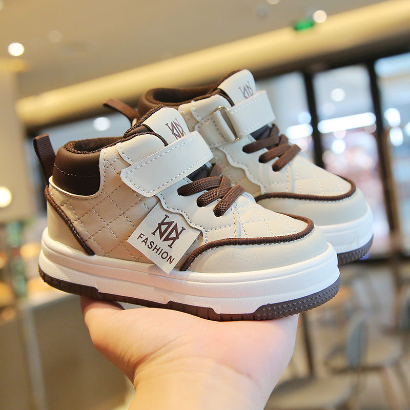 Kids' high-top casual sneakers – photo 3