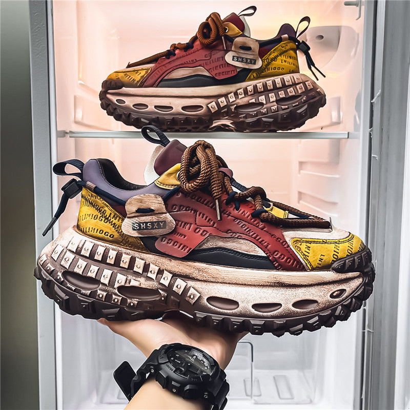 Men's thick-sole height-increasing casual shoes – photo 5
