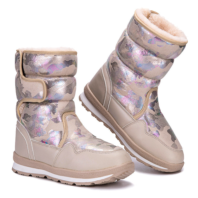 Kids' waterproof fleece-lined winter shoes – photo 2