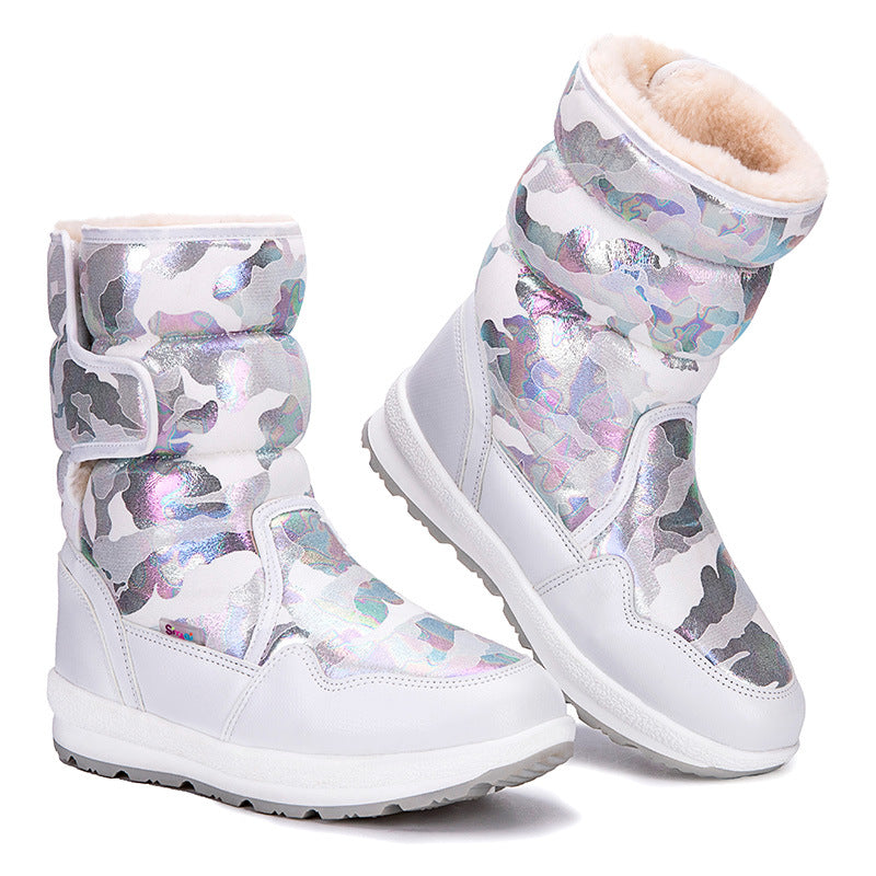 Kids' waterproof fleece-lined winter shoes – photo 5