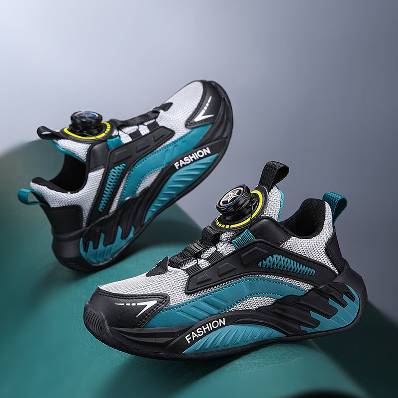 Kids' rotating-buckle running sneakers – photo 2