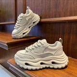 Men's hollow-out platform dad sneakers – photo 6