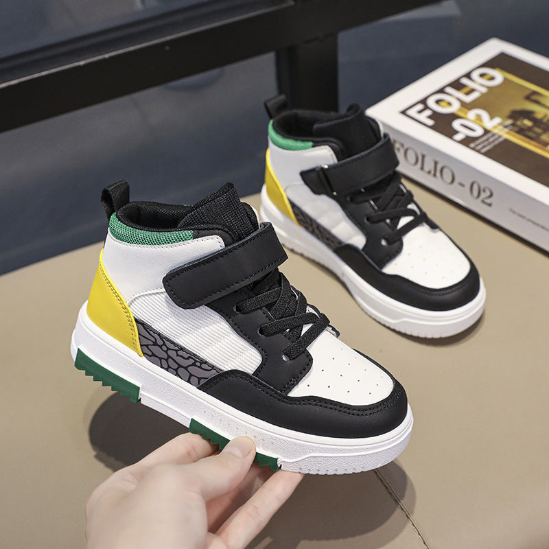 Boys' high-top sports sneakers – photo 7