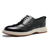 Men's breathable leather business shoes – photo 4
