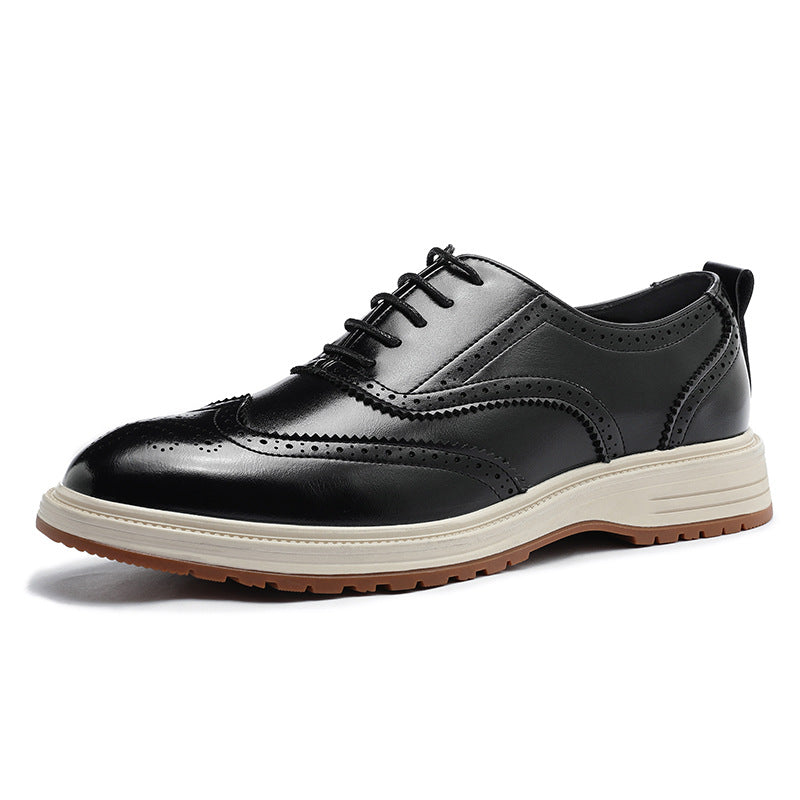 Men's breathable leather business shoes – photo 4