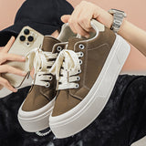 Men's chunky flat breathable skate sneakers – photo 5