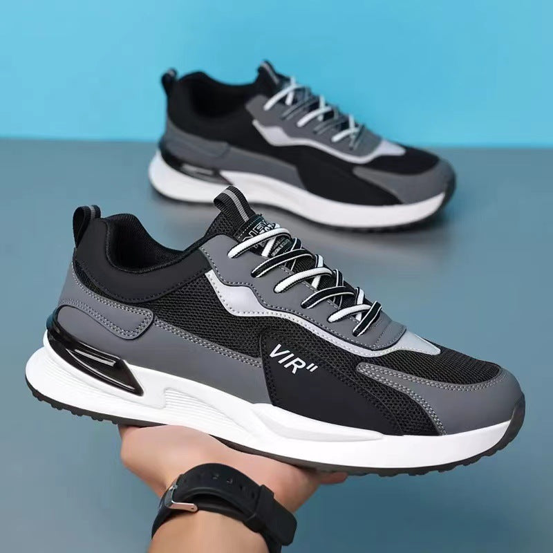 Men's colour-block mesh running sneakers – photo 10