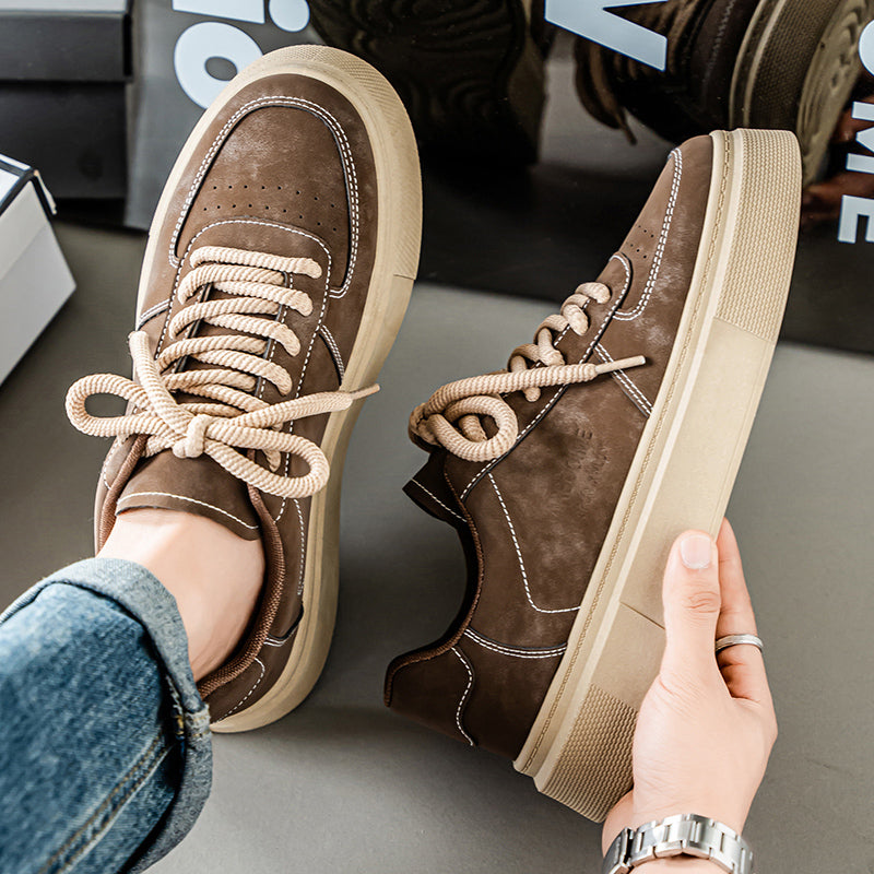 Men's breathable platform casual sneakers – photo 6