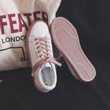 Women's classic white suede sneakers – photo 5