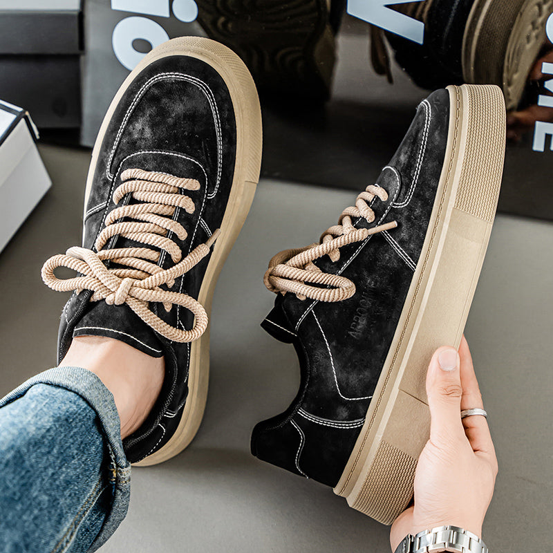 Men's breathable platform casual sneakers – photo 5