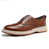 Men's breathable leather business shoes – photo 3