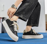Men's chunky flat breathable skate sneakers – photo 2