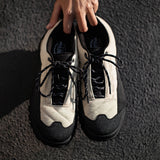 Men's thick-sole height-increasing sport sneakers in gravel white – photo 4
