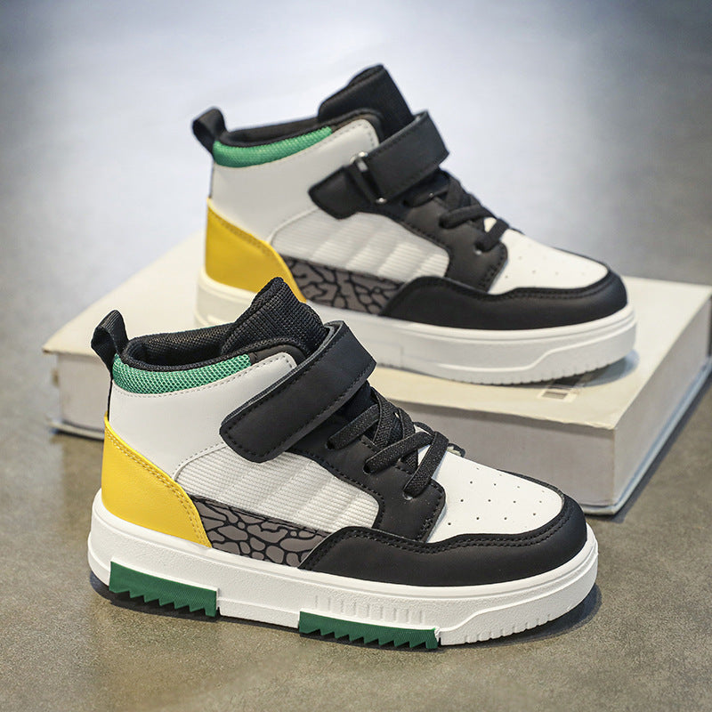 Boys' high-top sports sneakers – photo 2