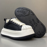 Men's shell-toe leather low-top sneakers – photo 5