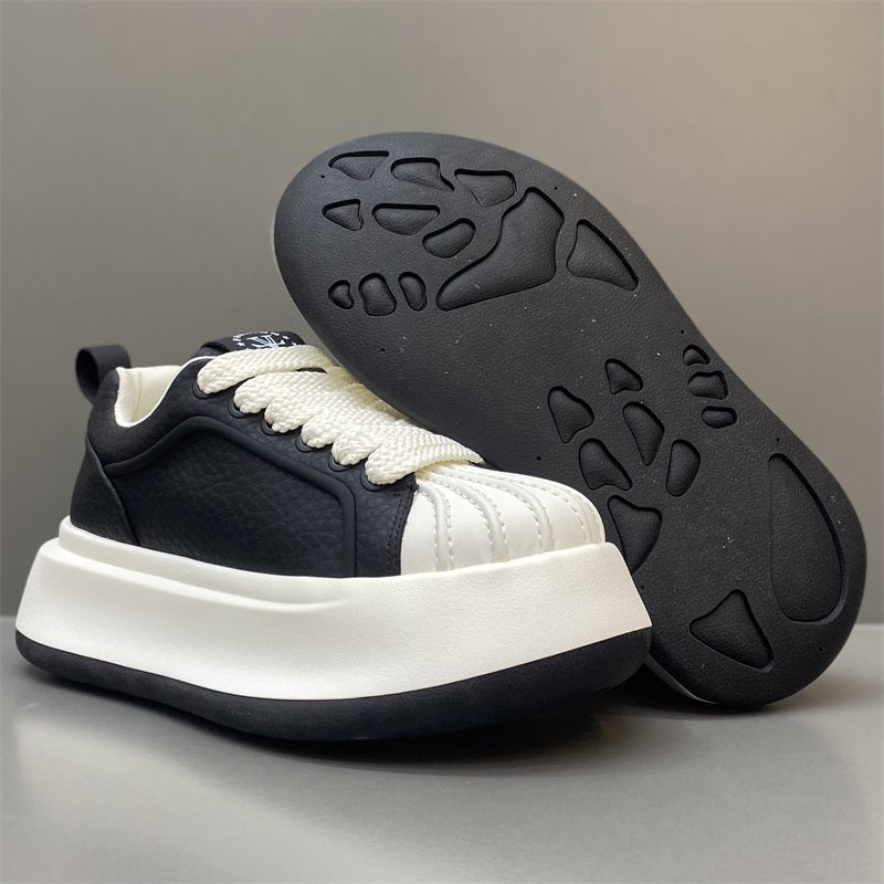 Men's shell-toe leather low-top sneakers – photo 5