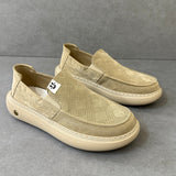 Men's wide-toe thick-sole canvas skate shoes – photo 2