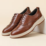 Men's breathable leather business shoes – photo 1