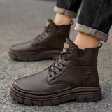 Men's British-style high-top Martin boots – photo 2