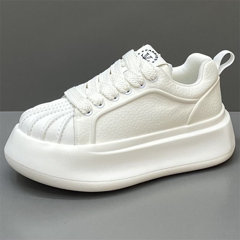 Men's shell-toe leather low-top sneakers – photo 6