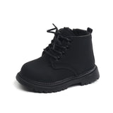 Boys' fleece-lined side-zip Martin boots – photo 4