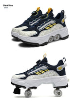 Kids' 4-wheel transforming roller skate shoes – photo 6