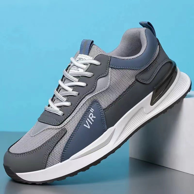 Men's colour-block mesh running sneakers – photo 4