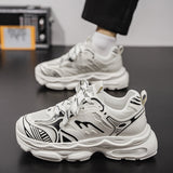 Men's mesh platform dad sneakers – photo 3